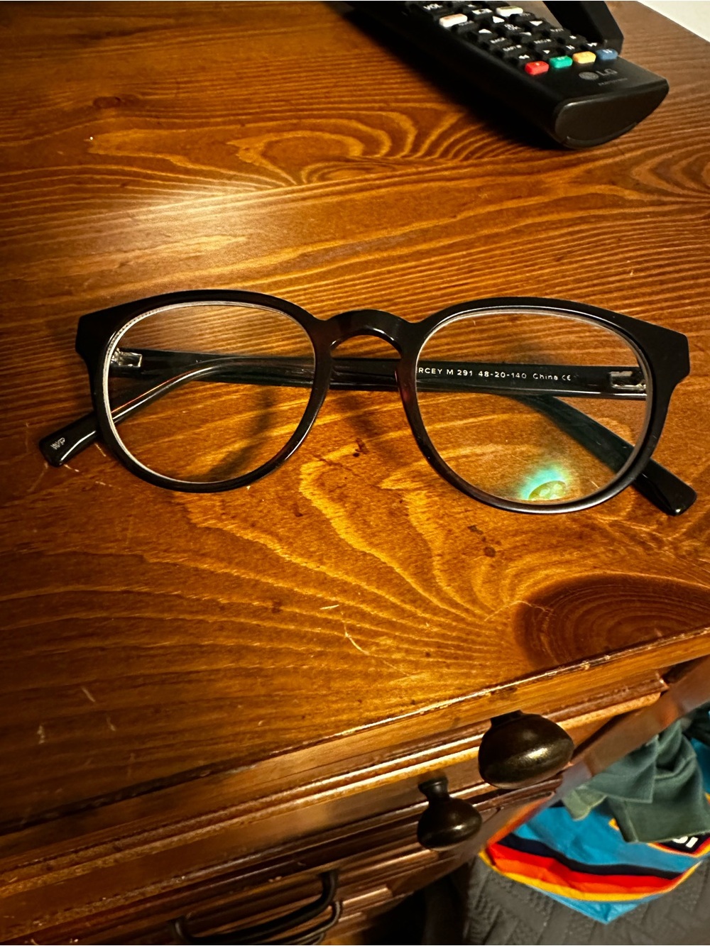 Warby Parker Black Round Eyeglasses